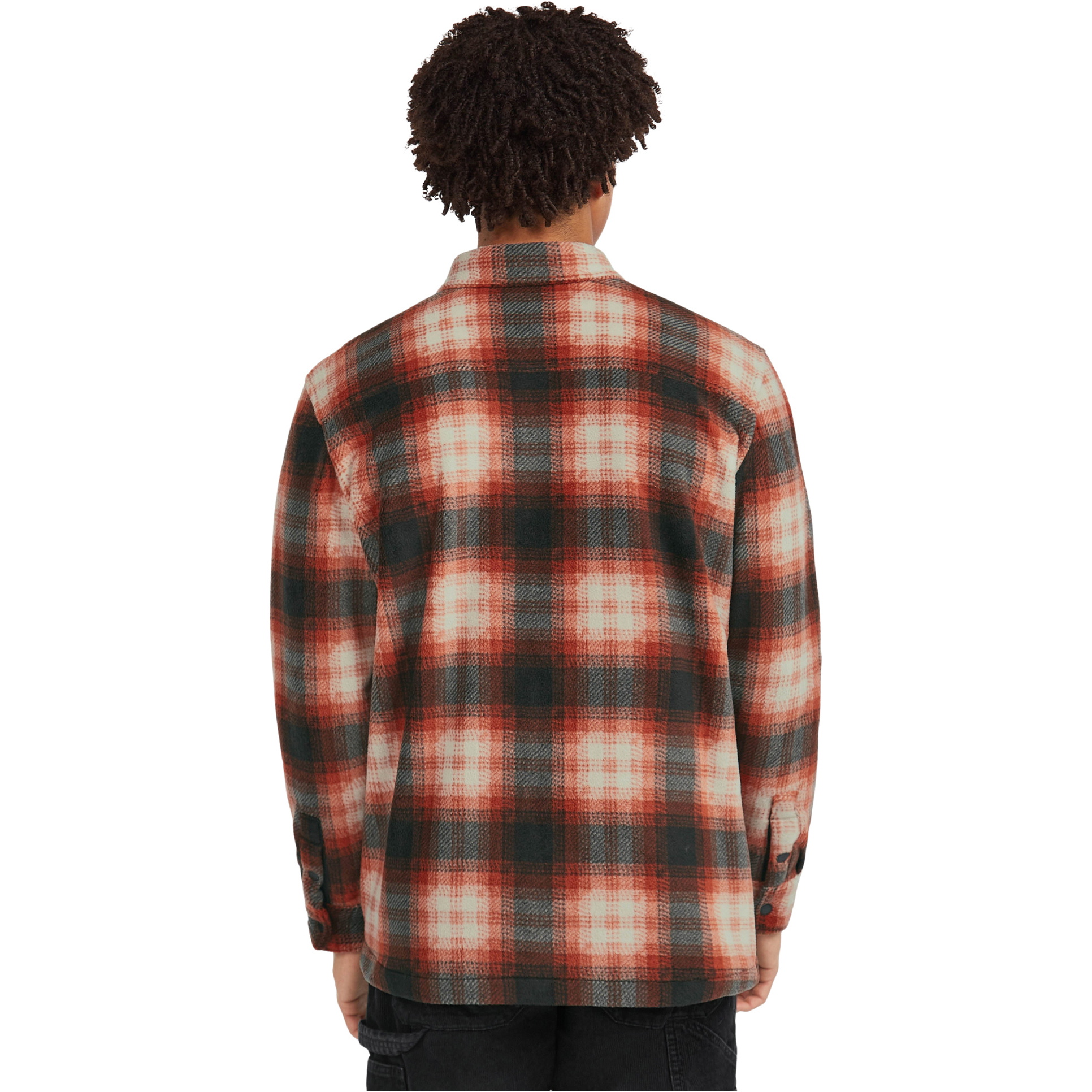 2025 O'Neill O'Riginals Superfleece-skjorte Til Mænd 2350137 - Bonfire Check